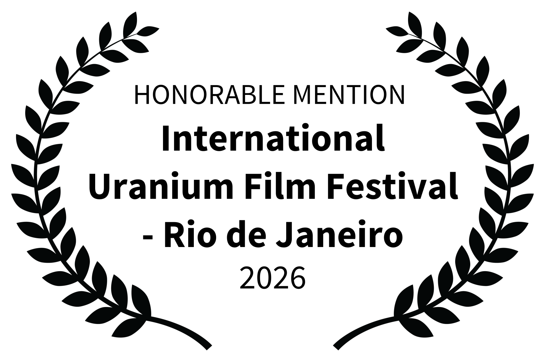 HONORABLE MENTION - International Uranium Film Festival - Rio de Janeiro - 2026